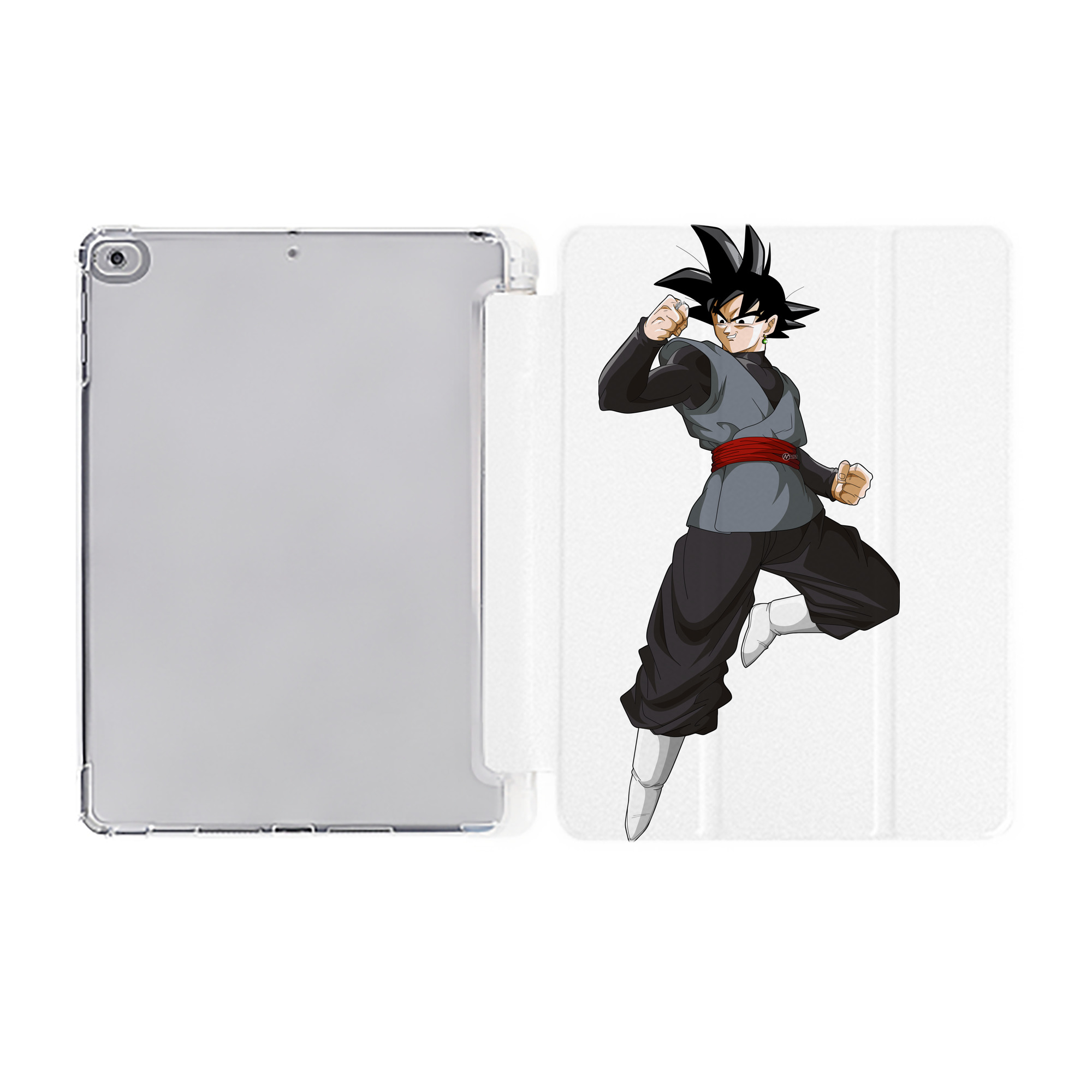 （画像用） ドラゴンボール ベジータ四世（Bejīta Yonsei）DRAGON BALL Vegeta IV IPad ケース ペン収納付き 三つ折りスタンド PUレザー×シリコン 対応機種9.5/10.5/10.9インチ